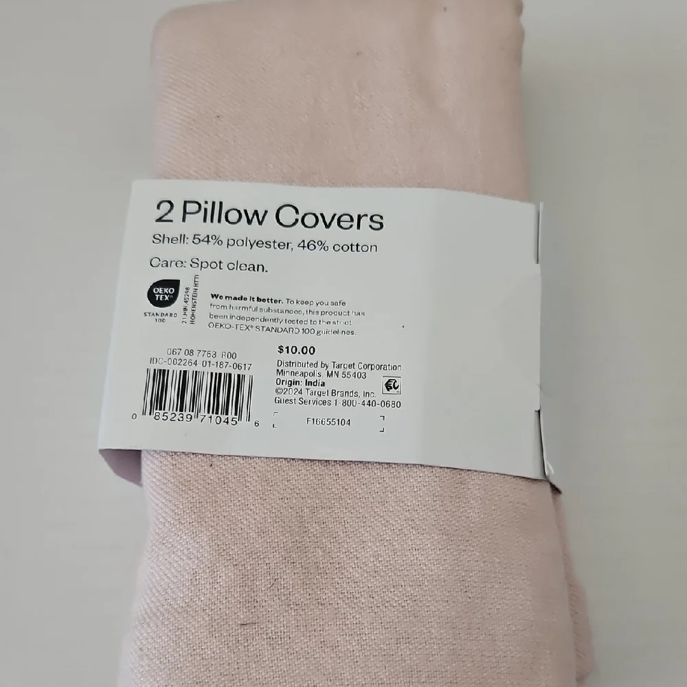 Room Essentials Blush Pillow Covers